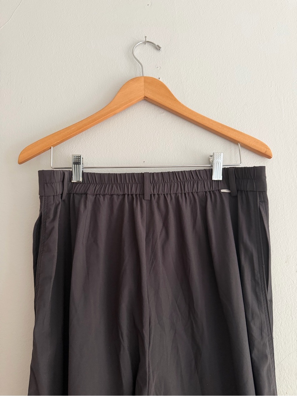 Vuori Villa Black Wide-Leg Trousers - Picture 7 of 7